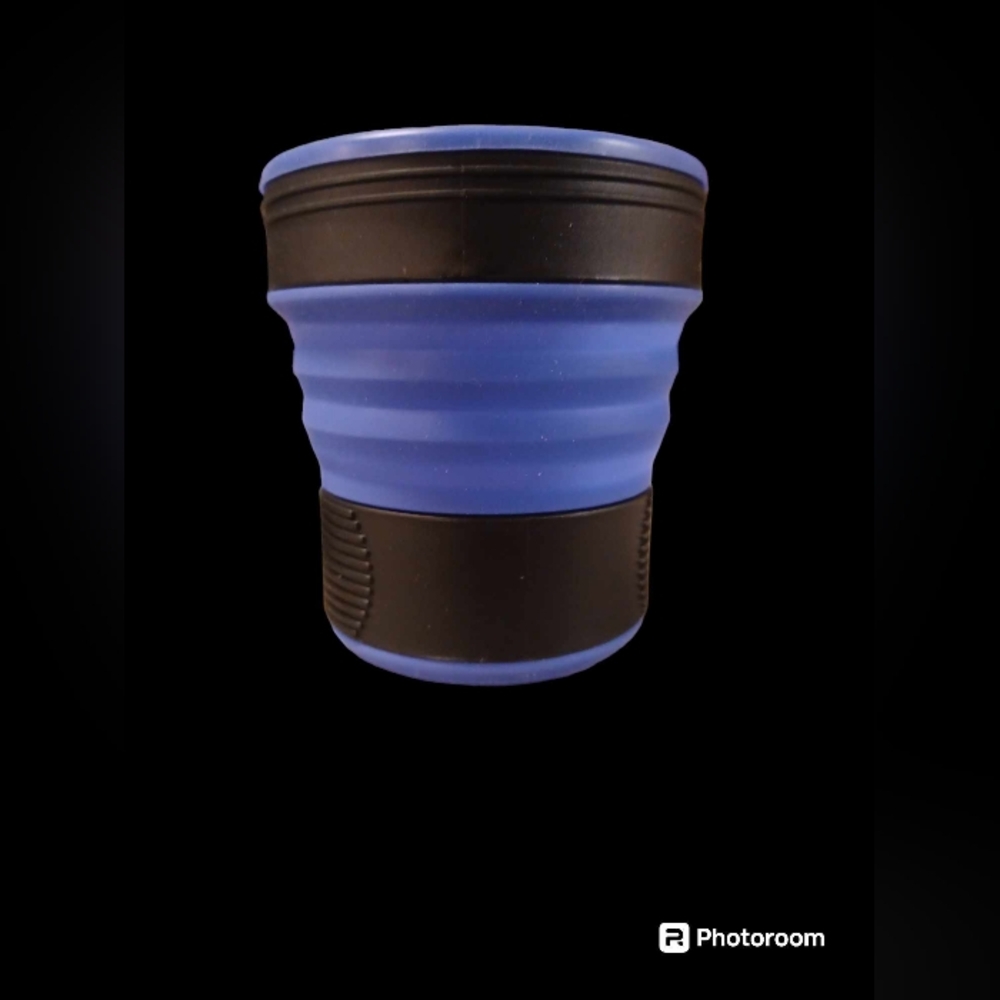 Rubber Collapsible Travel/Hiking Cup